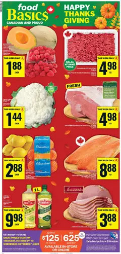 Preview of Food Basics - Kanata from shop Food Basics valid from 02.10.2025