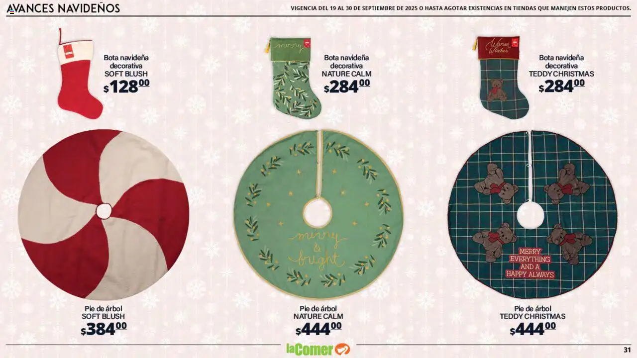 Nuevas ofertas de La Comer válidas en toda la República Mexicana desde el 19.09.2025. ¡Encuentra las mejores ofertas en La Comer - Folleto! | Página: 31