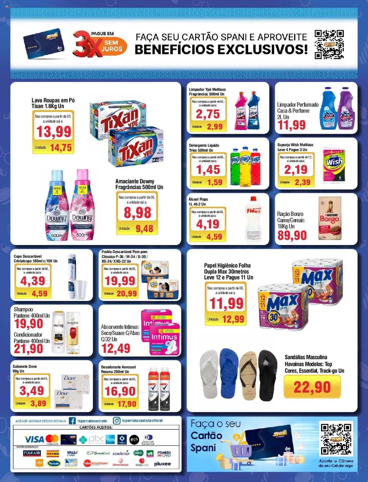 Spani Atacadista Folheto - válido de 05.08.2025 | Página: 4 | Produtos: Desodorante, Roupas, Sabonete, Dove
