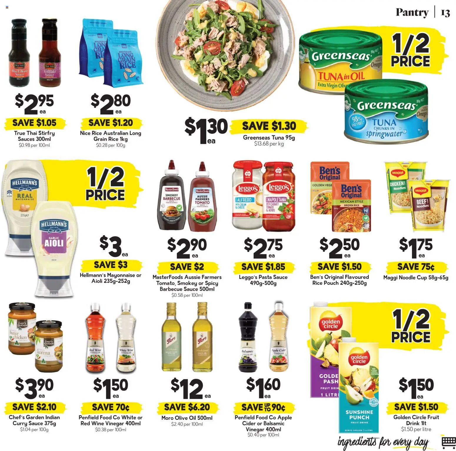 Drakes catalogue - valid from 07.01.2026 | Page: 13 | Products: Oil, Rice, Garlic, Tuna