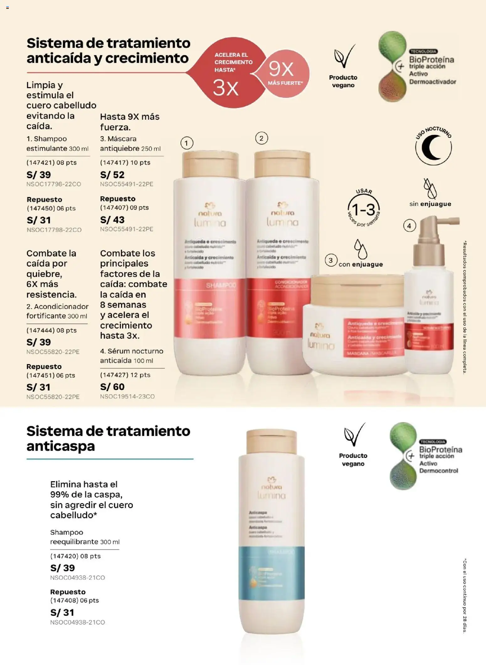 Catálogo Natura válido desde 20.02.2026 | Página: 115 | Productos: Máscara, Shampoo, Acondicionador