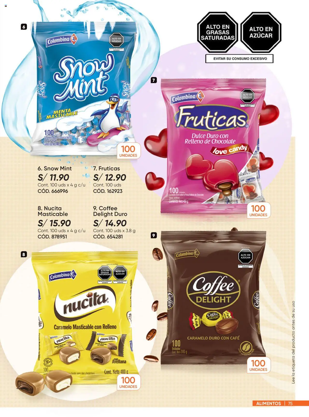 Catálogo Azzorti válido desde 18.08.2025 | Página: 75 | Productos: Café, Chocolate