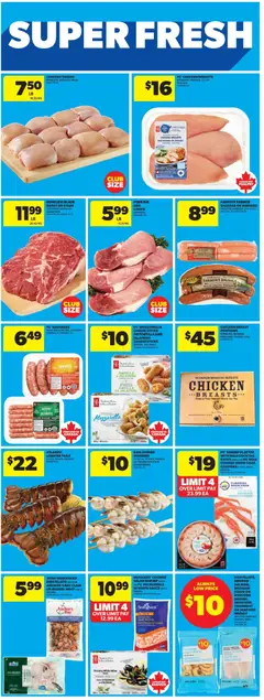 Preview of Real Canadian Superstore flyer - MB from shop Real Canadian Superstore valid from 12.02.2026 | Page: 21 | Products: PC, Cheese, Chicken, Pork