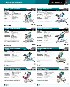 Nuevas ofertas de Makita válidas en toda la República Mexicana desde el 04.09.2025. ¡Encuentra las mejores ofertas en Makita - Catálogo! | Página: 125 | Productos: Bolsa, Tornillo, Disco, Banco