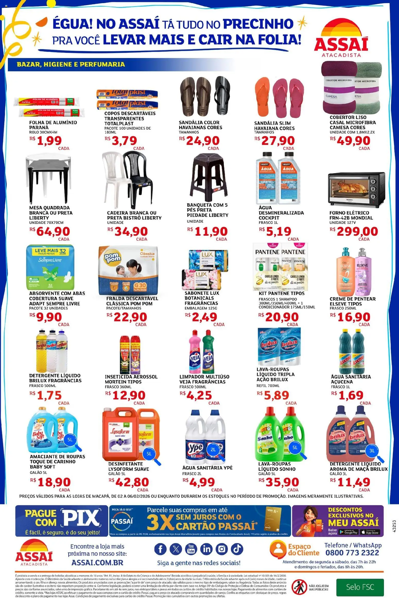 Assaí Atacadista Folheto - válido de 02.02.2026 | Página: 4