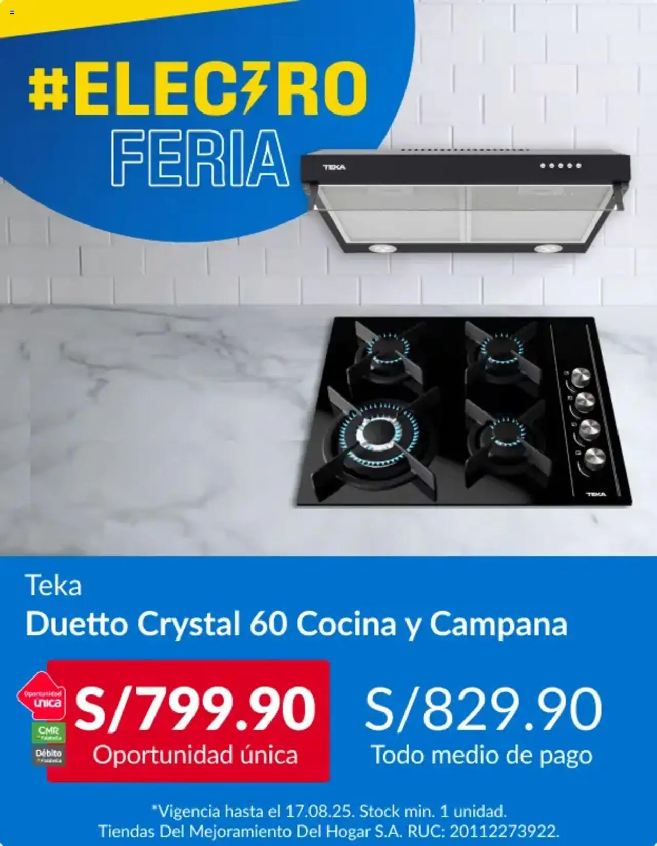 Catálogo Sodimac válido desde 11.08.2025 | Página: 3 | Productos: Cocina