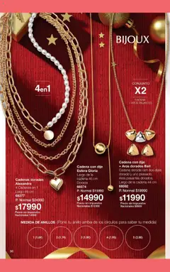 Vista previa Gigot catálogo válido desde el 01.11.2025 | Página: 102 | Productos: Aros, Anillo, Dije, Cadena