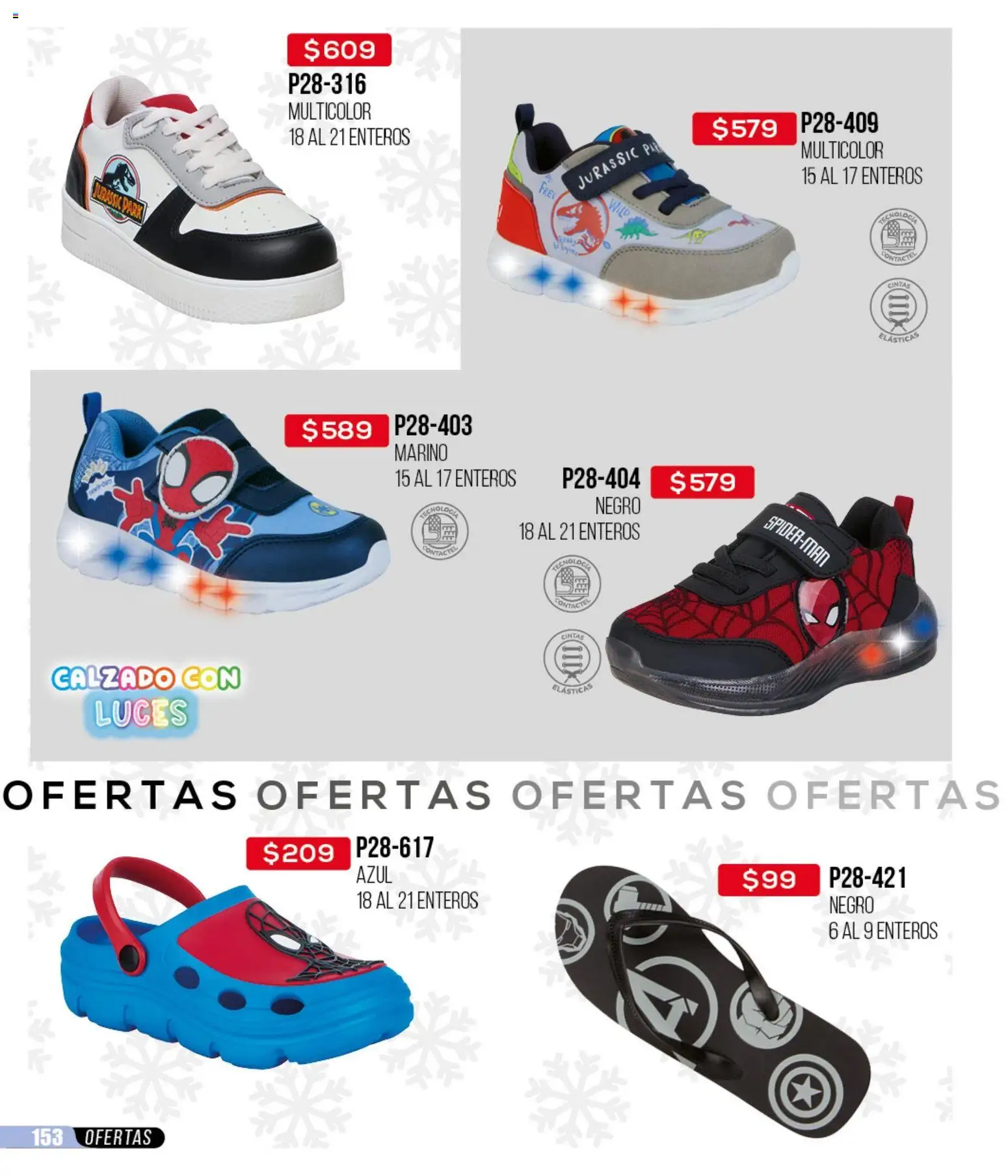 Nuevas ofertas de Cklass válidas en toda la República Mexicana desde el 12.01.2026. ¡Encuentra las mejores ofertas en Cklass catálogo Mega Ofertas Calzado! | Página: 154