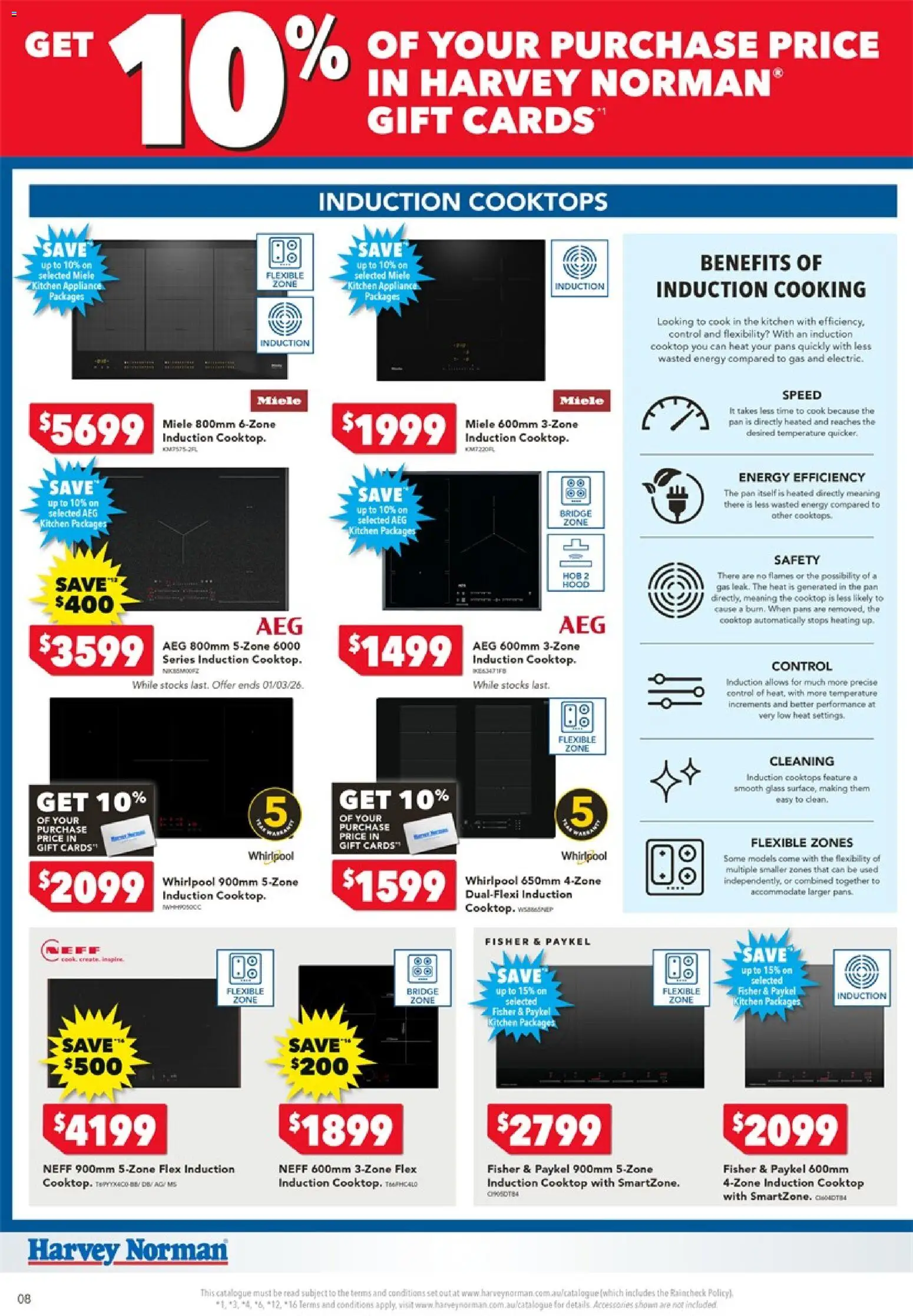 Harvey Norman catalogue - valid from 20.02.2026 | Page: 8 | Products: Accessories, Appliance, Cooktop