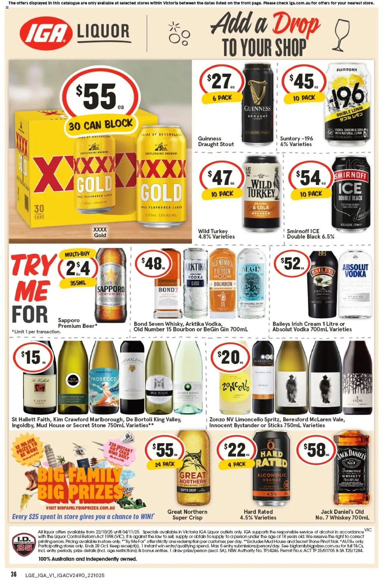 IGA catalogue - valid from 22.10.2025 | Page: 5 | Products: Chicken, Beef, Pepsi, Sausage