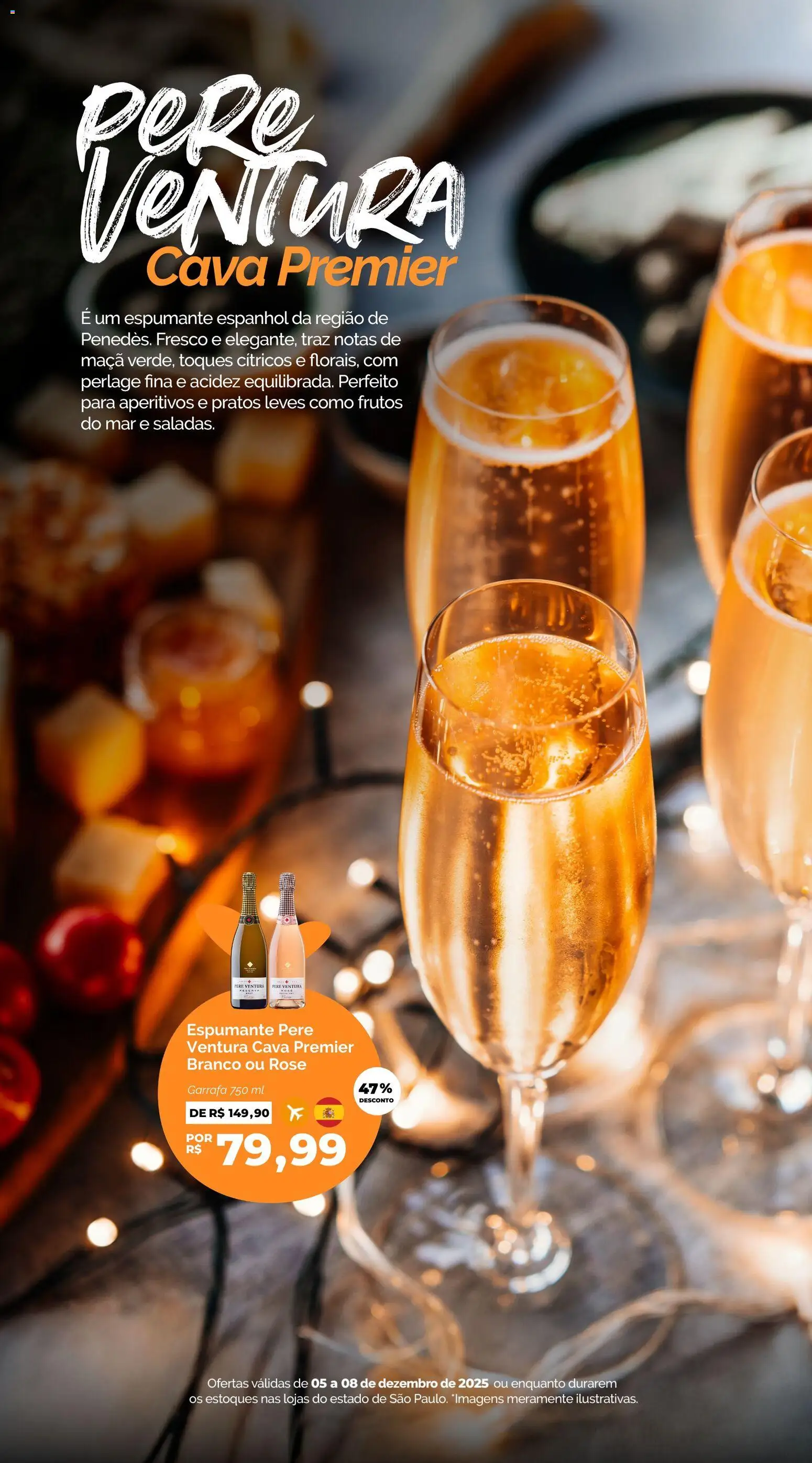 Oba Hortifruti Folheto - válido de 05.12.2025 | Página: 3 | Produtos: Espumante, Frutos do mar