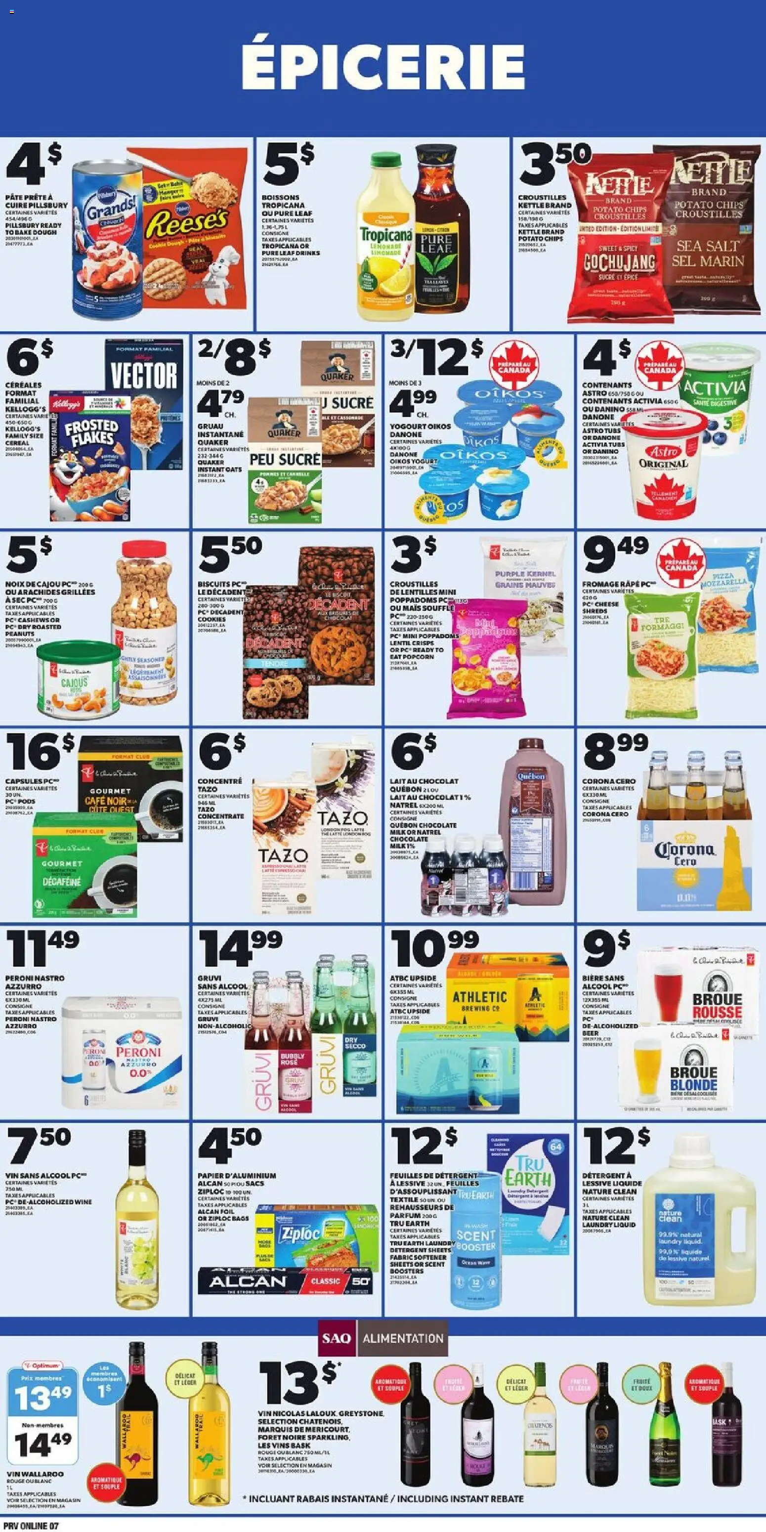 Provigo flyer valid from 08.01.2026 | Page: 8 | Products: Cookies, PC, Cheese, Yogurt