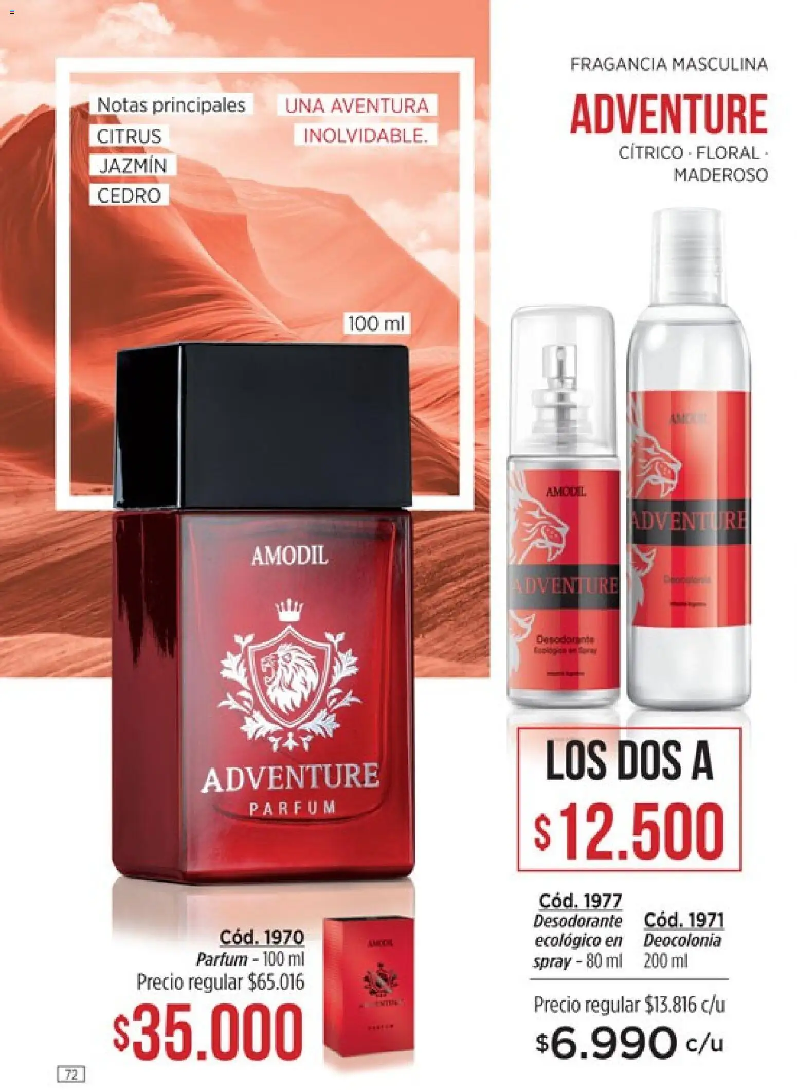 Catálogo Amodil Campaña 5 │ válido desde el 01.03.2026 | Página: 72 | Productos: Fragancia, Desodorante