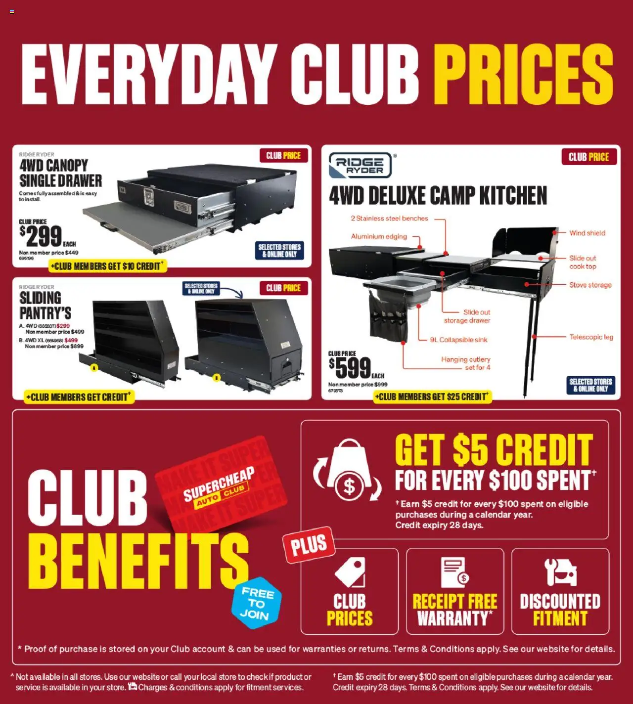 Supercheap Auto catalogue - valid from 27.08.2025 | Page: 16 | Products: Cutlery, Sink, Drawer, Stove