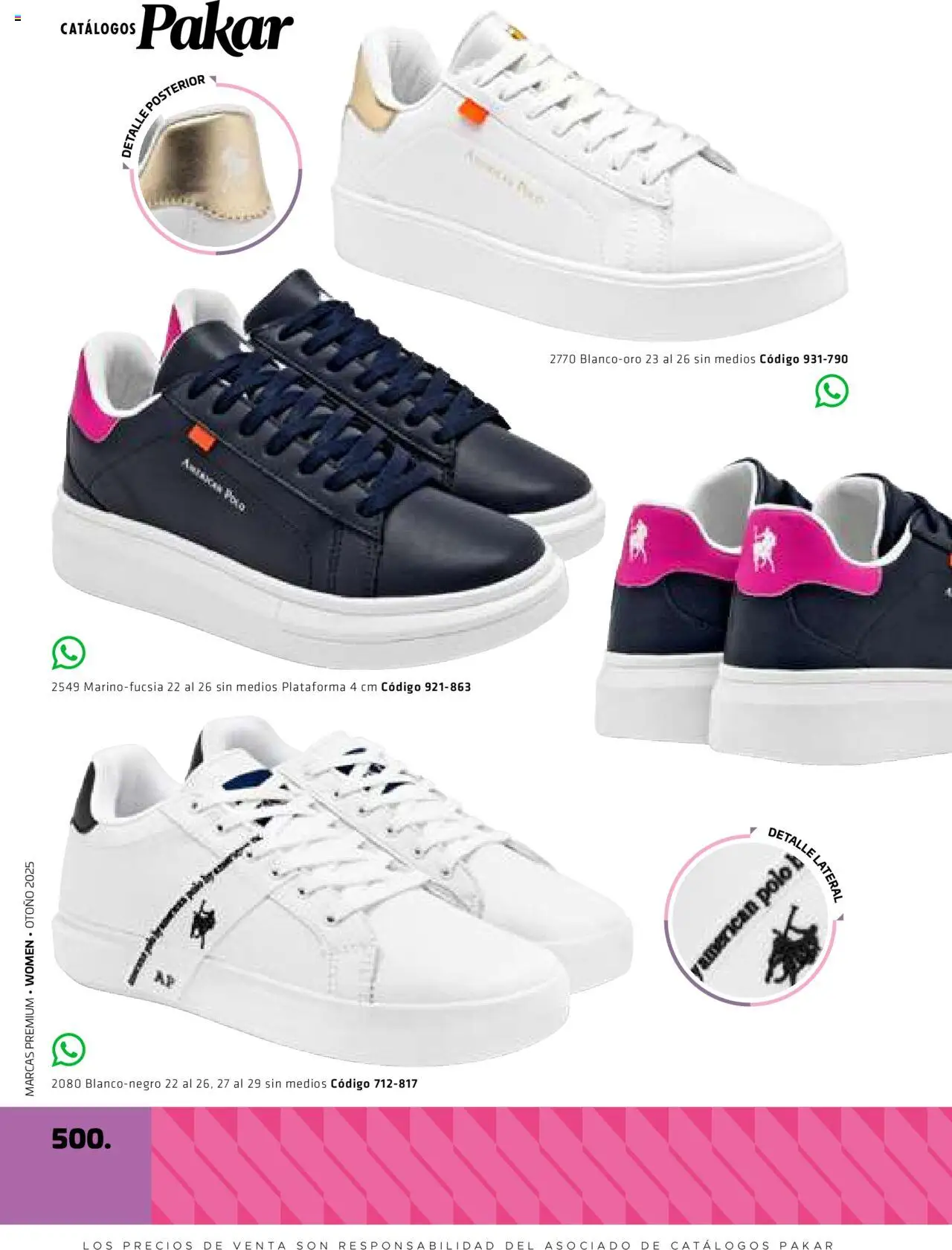 Nuevas ofertas de SC Pakar válidas en toda la República Mexicana desde el 29.08.2025. ¡Encuentra las mejores ofertas en SC Pakar - Catálogo Otoño Women! | Página: 500