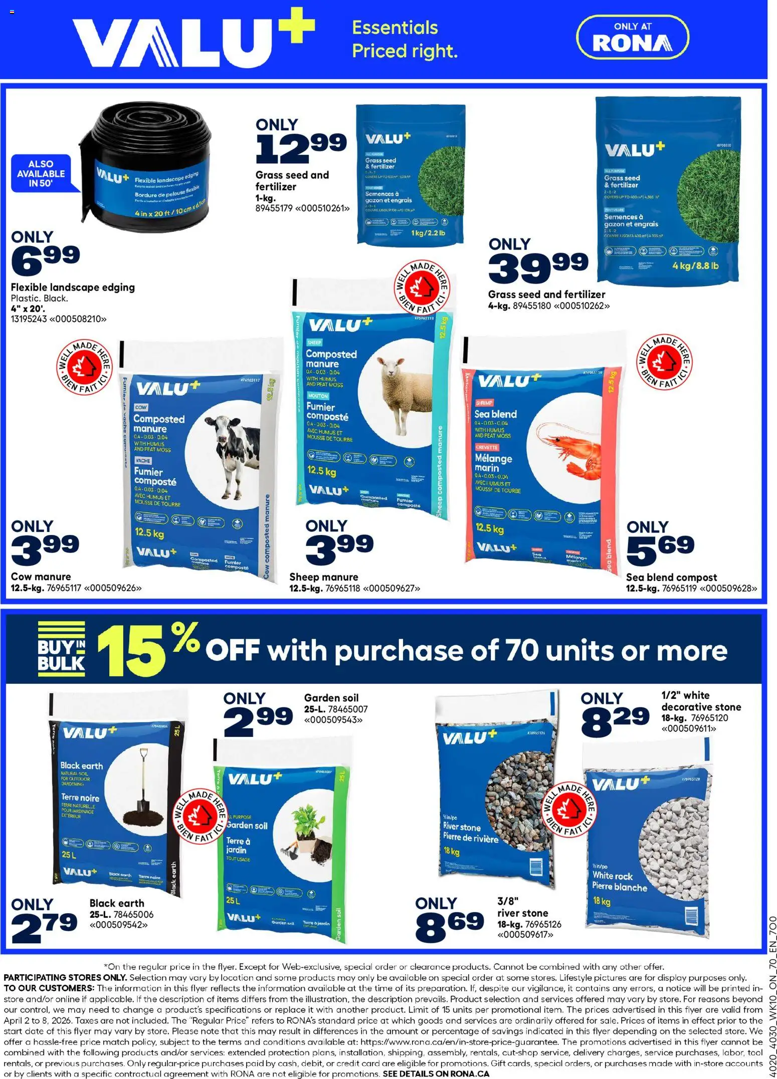 Rona flyer valid from 02.04.2026 | Page: 10