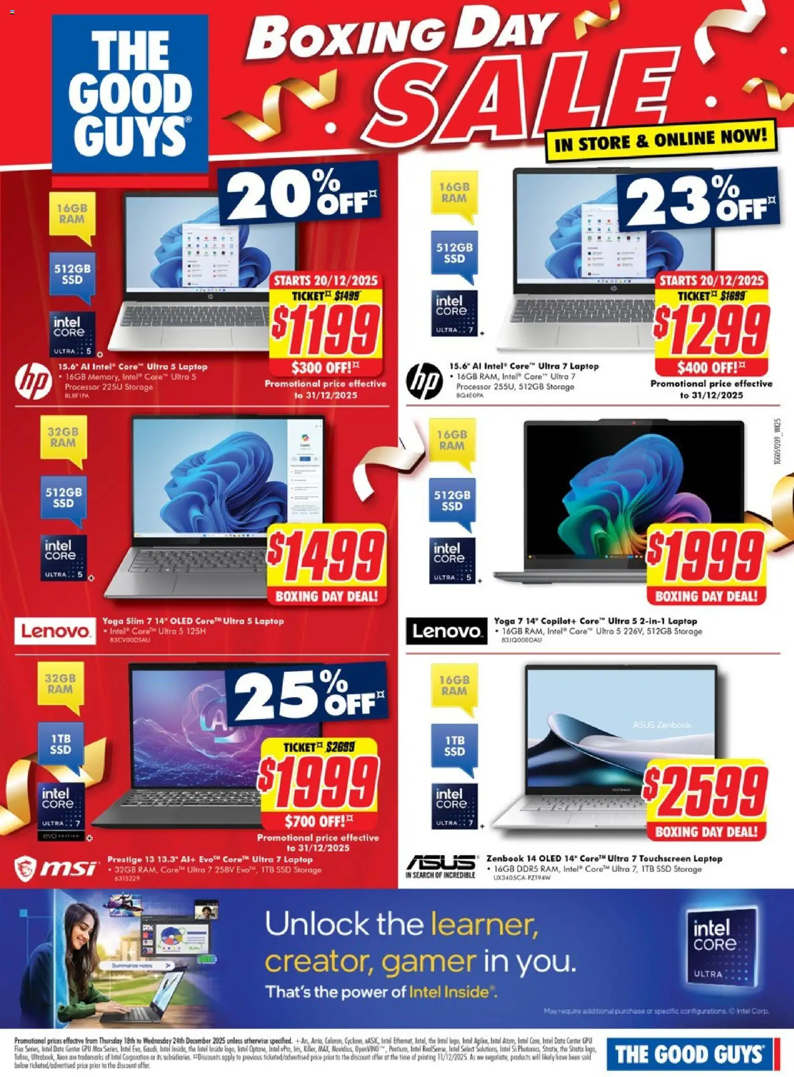 The Good Guys catalogue - valid from 17.12.2025 | Page: 21 | Products: Laptop