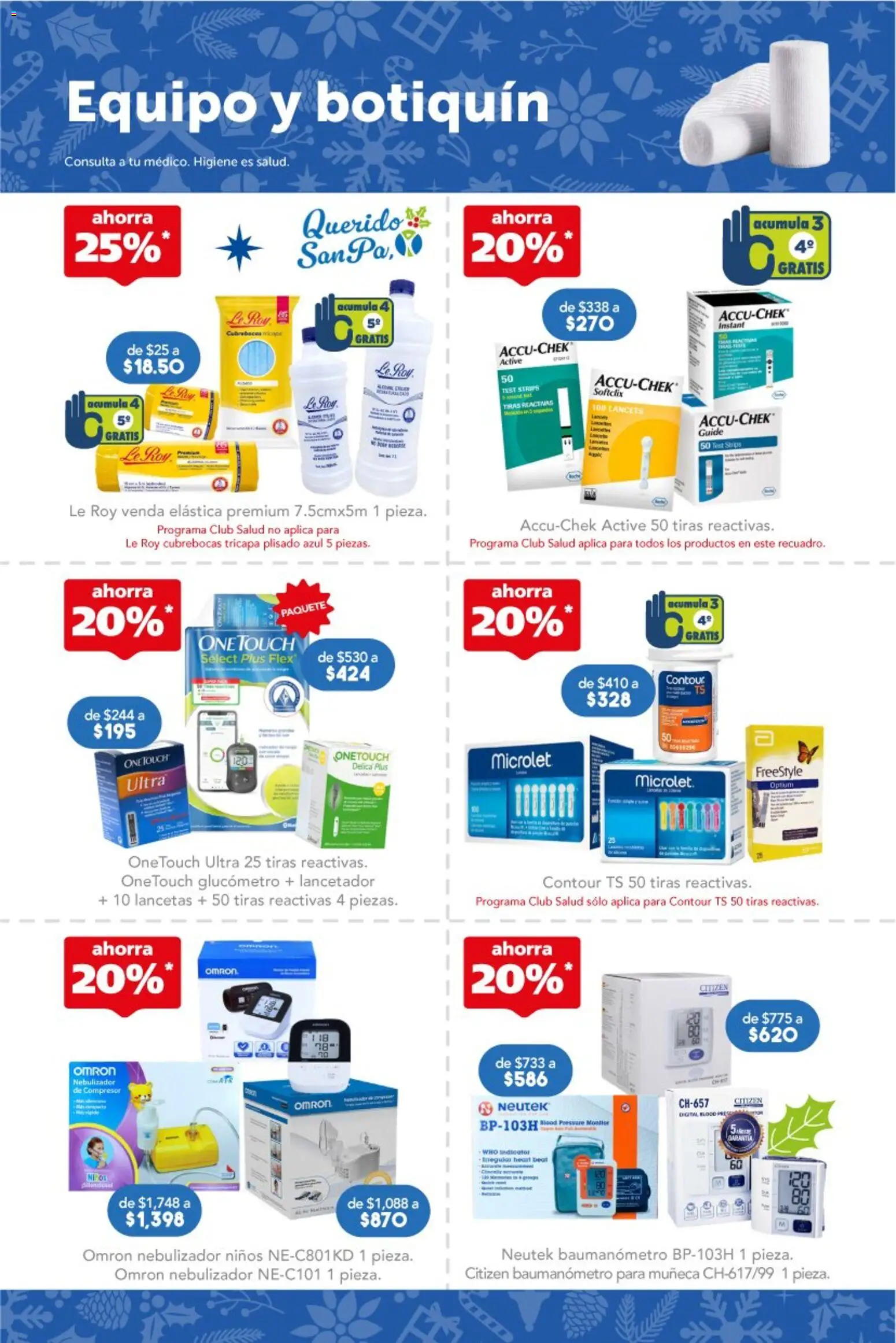 Nuevas ofertas de Farmacia San Pablo válidas en toda la República Mexicana desde el 14.12.2025. ¡Encuentra las mejores ofertas en Farmacia San Pablo catálogo! | Página: 10