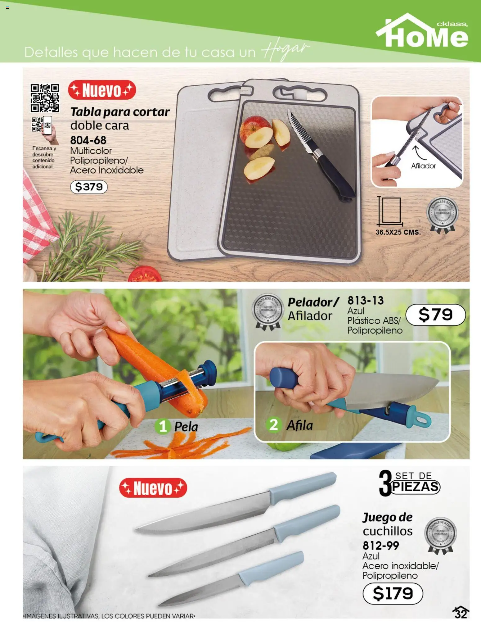 Nuevas ofertas de Cklass válidas en toda la República Mexicana desde el 02.01.2026. ¡Encuentra las mejores ofertas en Cklass catálogo Home! | Página: 33 | Productos: Juego