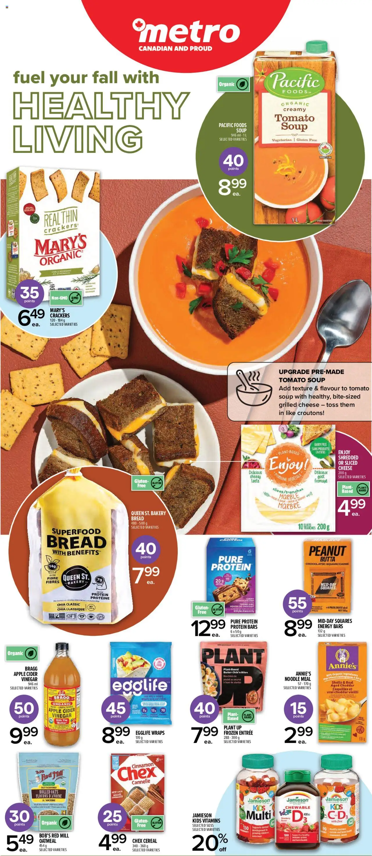 Metro flyer valid from 11.09.2025 | Page: 1 | Products: Bakery, Butter, Bread, Chocolate
