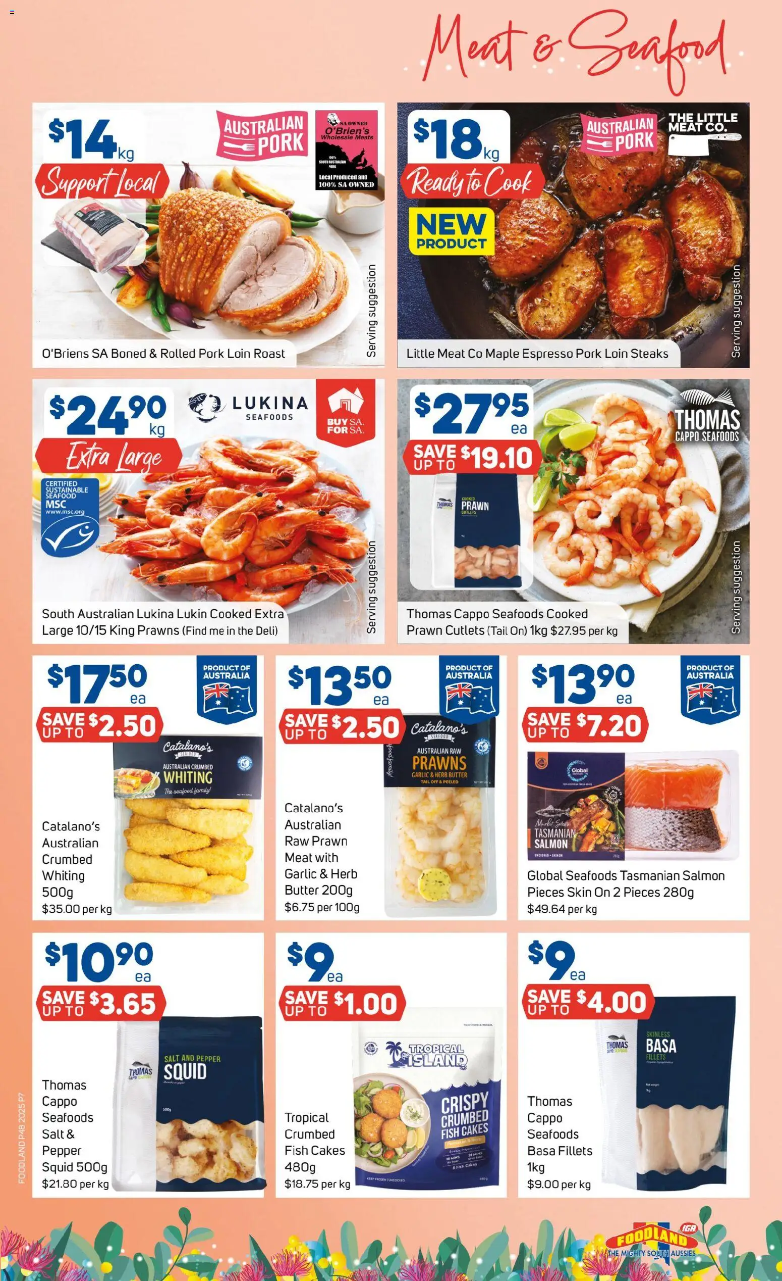Foodland catalogue - valid from 26.11.2025 | Page: 7 | Products: Fish, Salt, Sustainable, Pepper