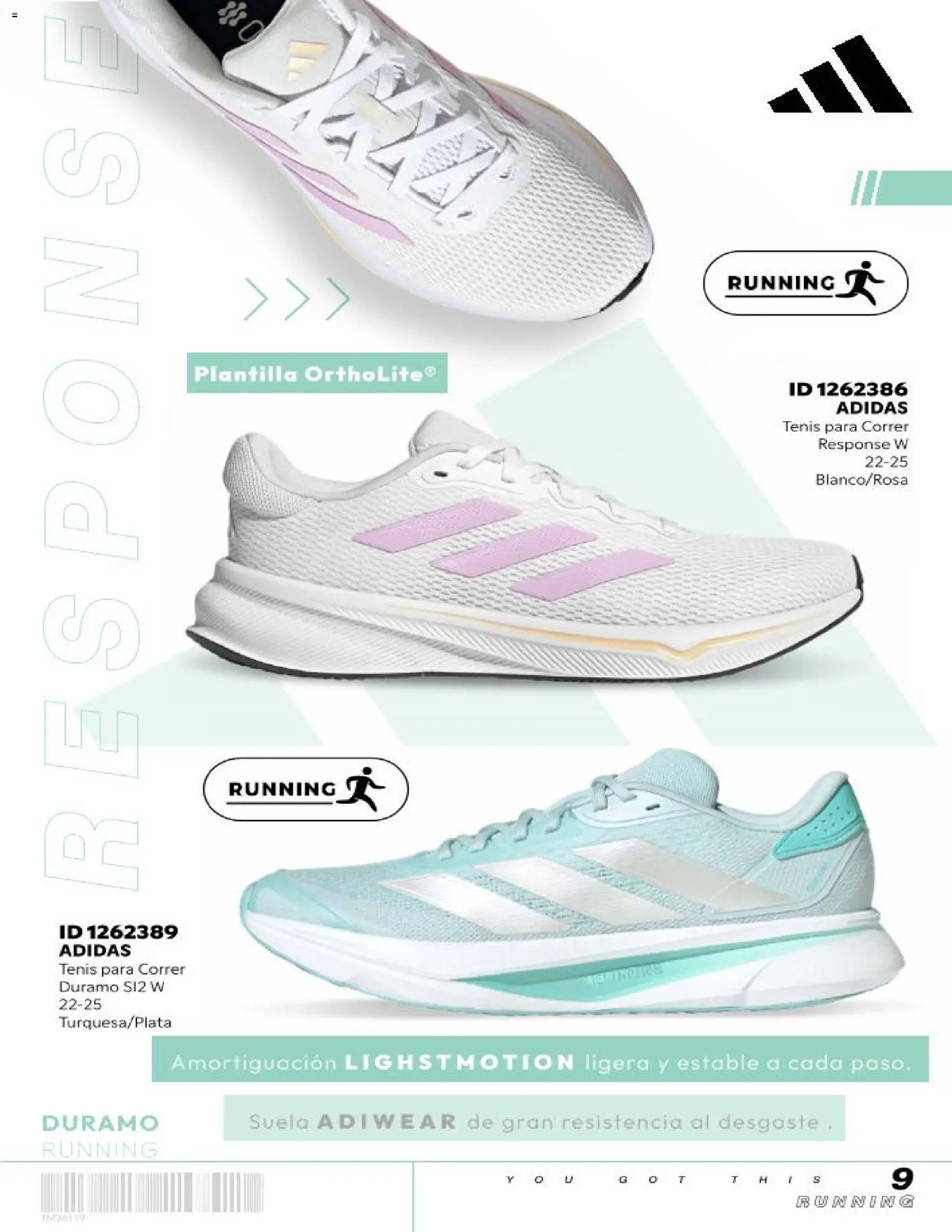 Nuevas ofertas de Price Shoes válidas en toda la República Mexicana desde el 16.11.2025. ¡Encuentra las mejores ofertas en Price Shoes catálogo Runnig ! | Página: 9 | Productos: Tenis