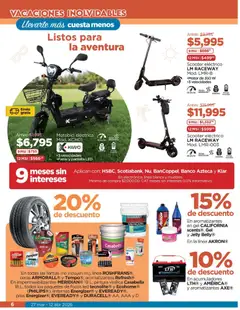 Vista previa de Chedraui folleto, nuevo folleto de la tienda, válido en México a partir del 27.03.2026 | Página: 6 | Productos: Cera, Scooter, Banco, Pintura