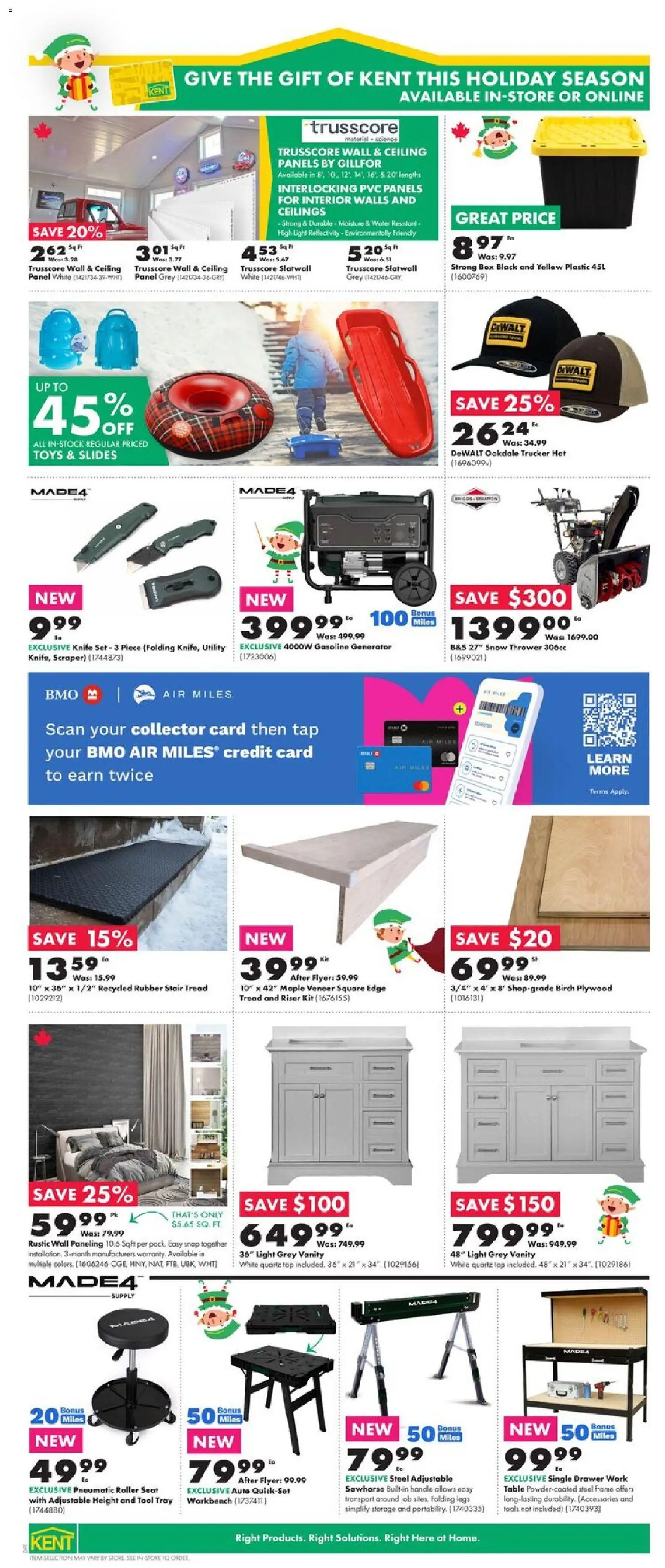 Kent flyer valid from 18.12.2025 | Page: 6 | Products: Hat, Table, Box