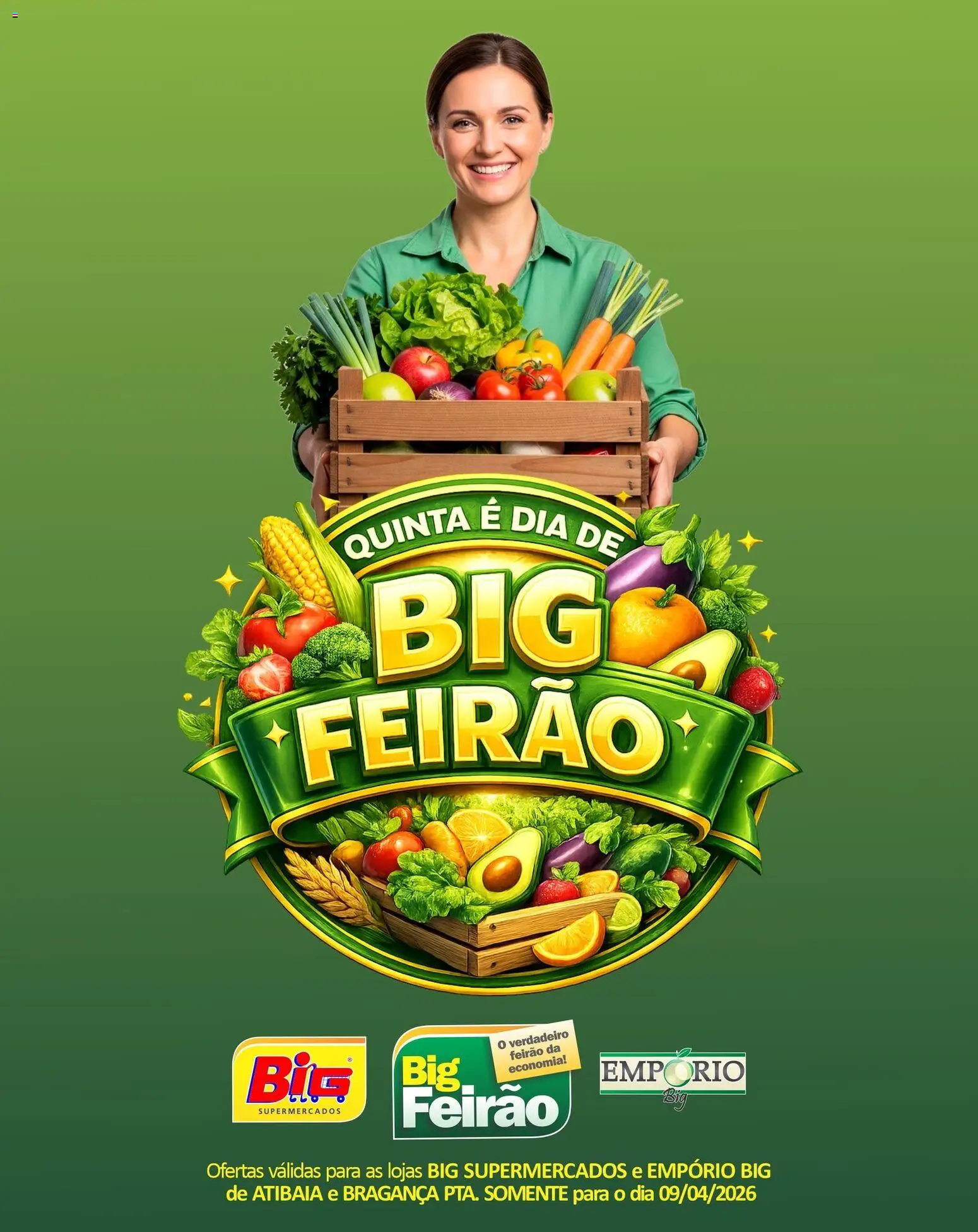 Big Supermercados Folheto - válido de 09.04.2026 | Página: 1