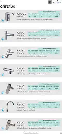 MK - Catalogo Productos Sostenibles │ válido desde el 22.07.2025 | Página: 55 | Productos: Mezclador, Batería