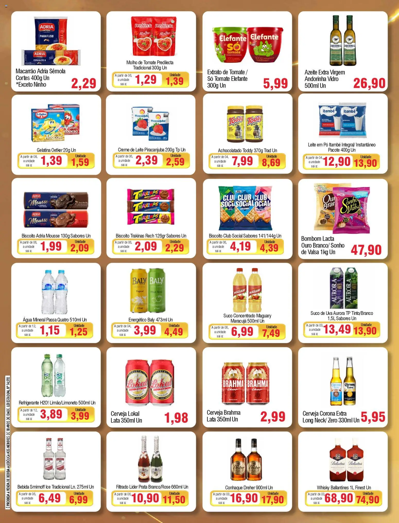 Spani Atacadista Folheto - válido de 02.12.2025 | Página: 3 | Produtos: Whisky, Cerveja, Bebida, Água mineral