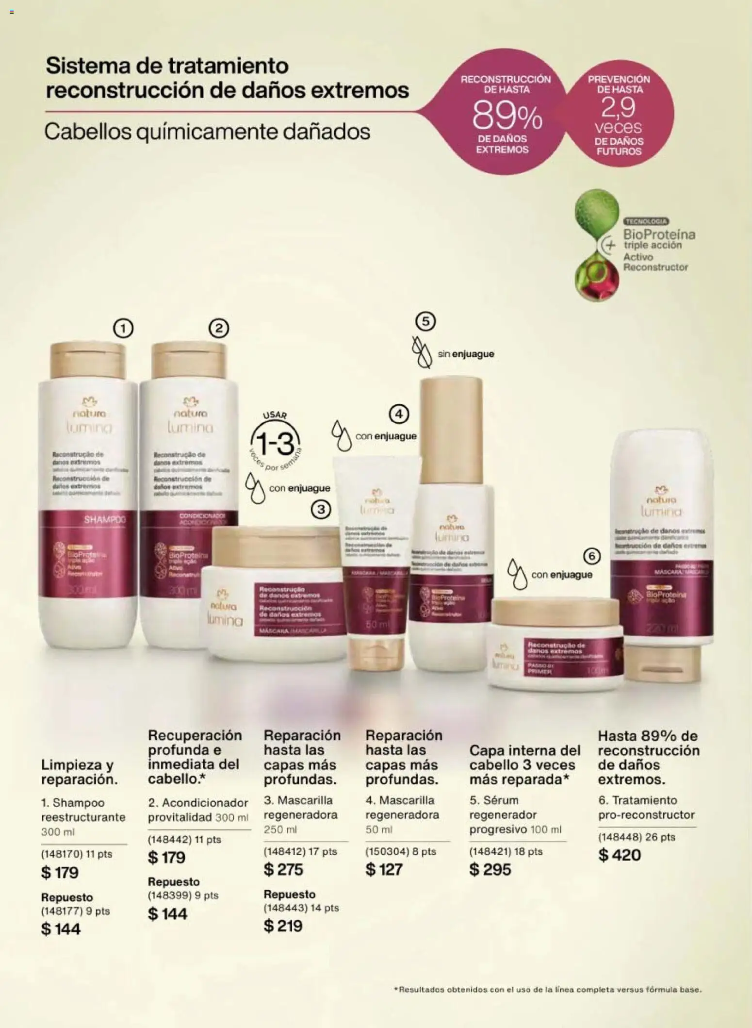 Nuevas ofertas de Natura válidas en toda la República Mexicana desde el 30.01.2026. ¡Encuentra las mejores ofertas en Natura campaña 3 2026! | Página: 138 | Productos: Serum, Mascarilla, Acondicionador