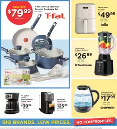 Preview of King Soopers weekly ads valid from 22.10.2025 | Page: 2 | Products: Fryer, Blender, Coffee maker, Kettle