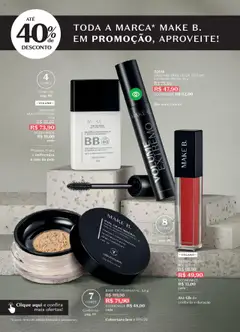 O Boticário Folheto - válido de 11.08.2025 | Página: 6 | Produtos: Pó, Máscara para cílios, Batom, Base