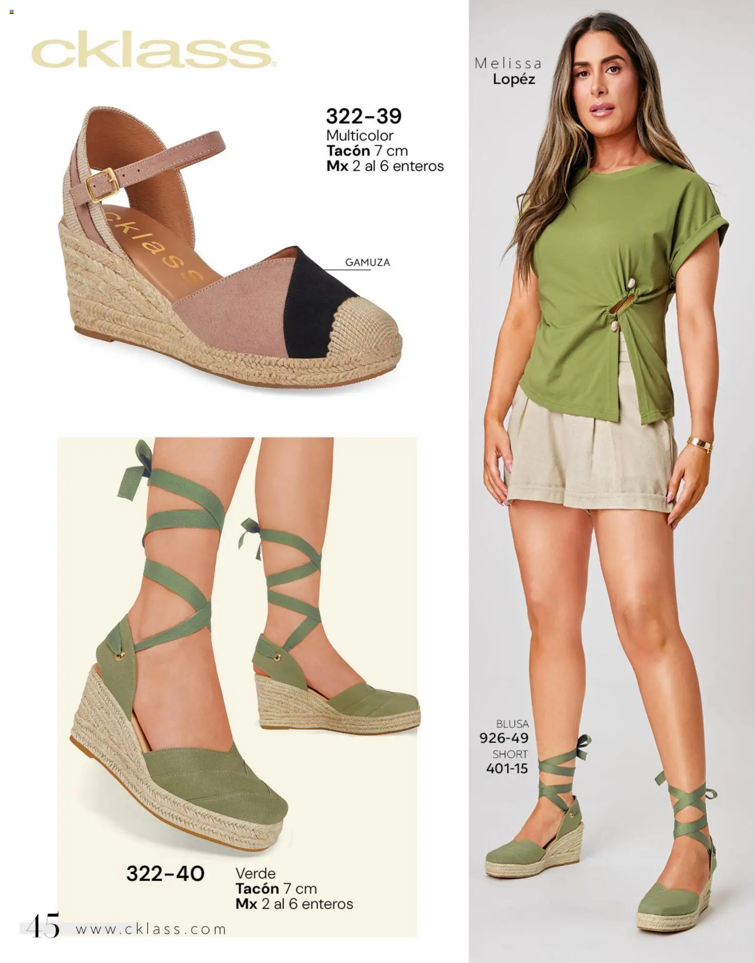 Nuevas ofertas de Cklass válidas en toda la República Mexicana desde el 02.01.2026. ¡Encuentra las mejores ofertas en Cklass catálogo Gala & Glamour! | Página: 77 | Productos: Blusa, Gamuza, Short