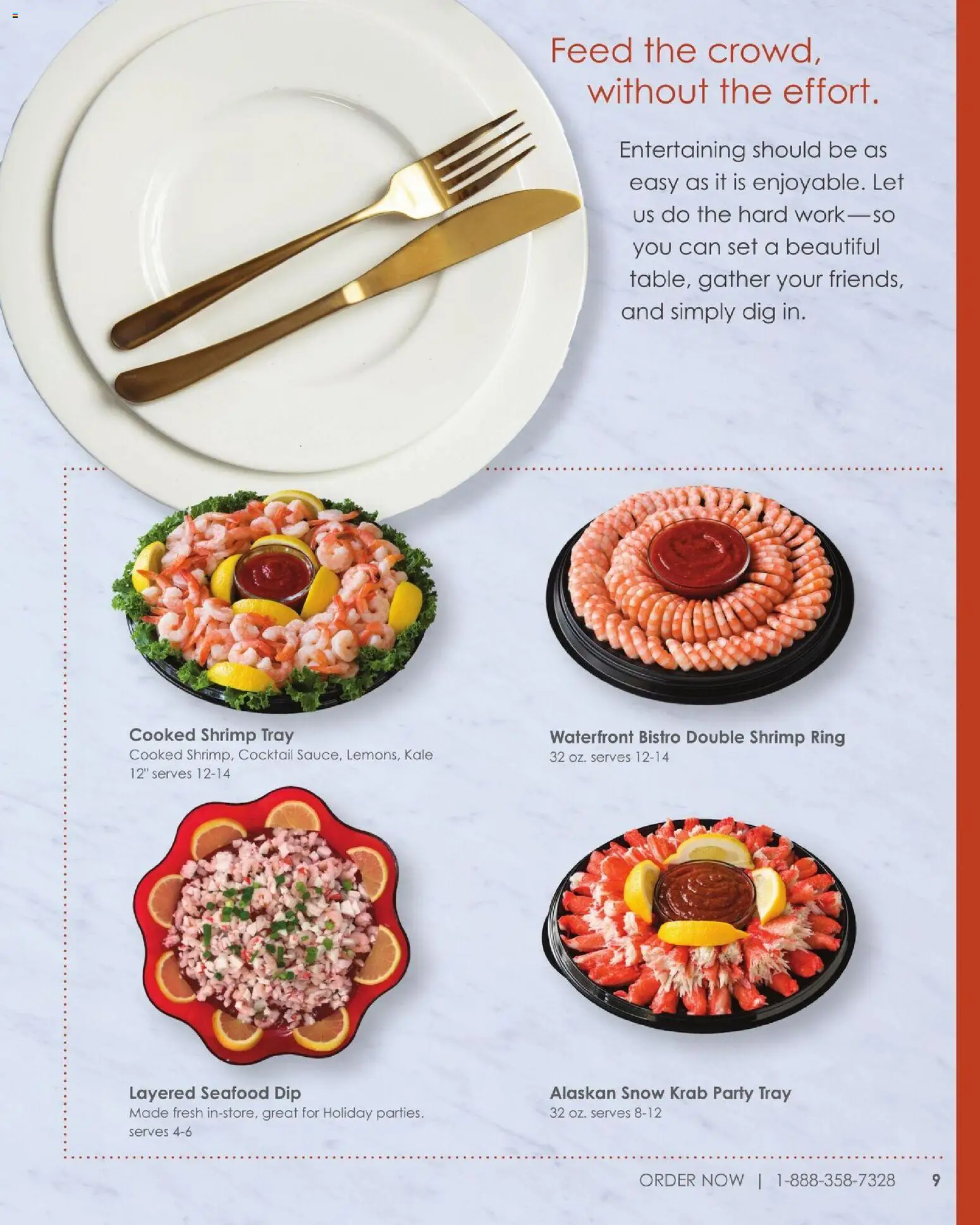Albertsons Entertaining Guide - valid from 19.11.2025 | Page: 11 | Products: Kale, Ring, Seafood