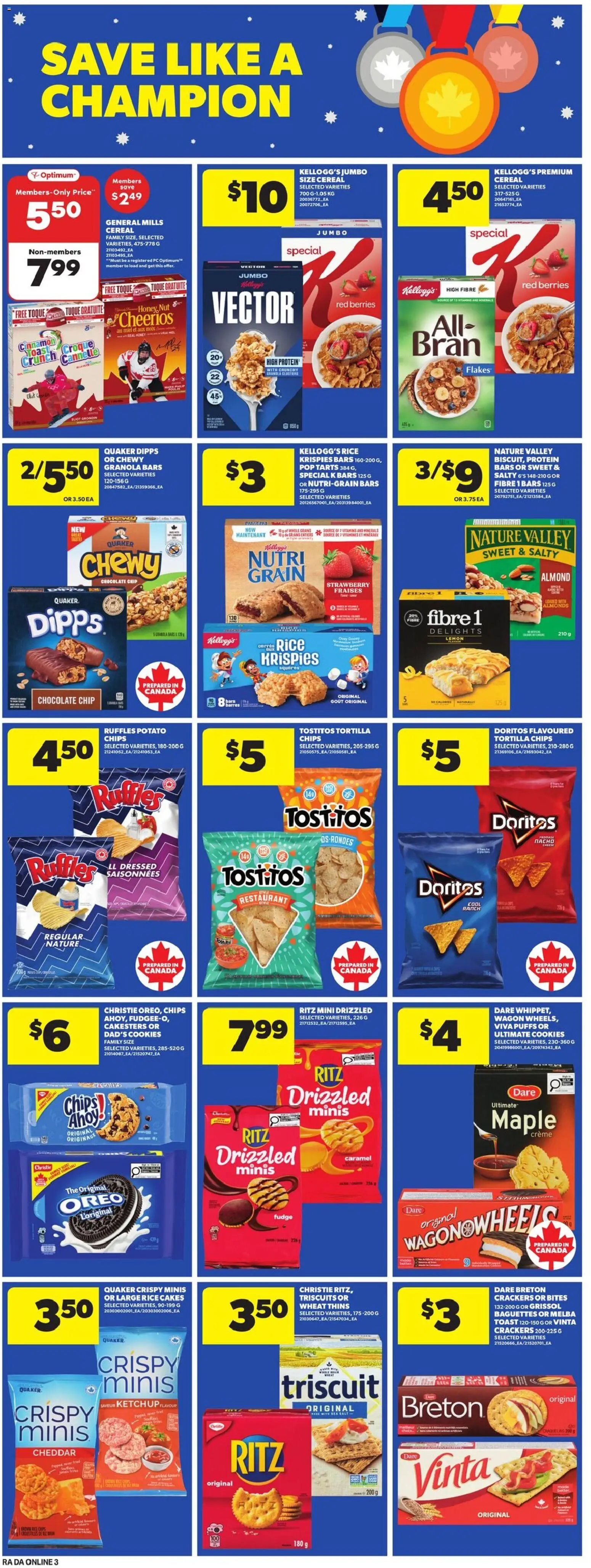 Atlantic Superstore flyer valid from 12.02.2026 | Page: 11 | Products: Rice, Flakes, Butter, Chocolate