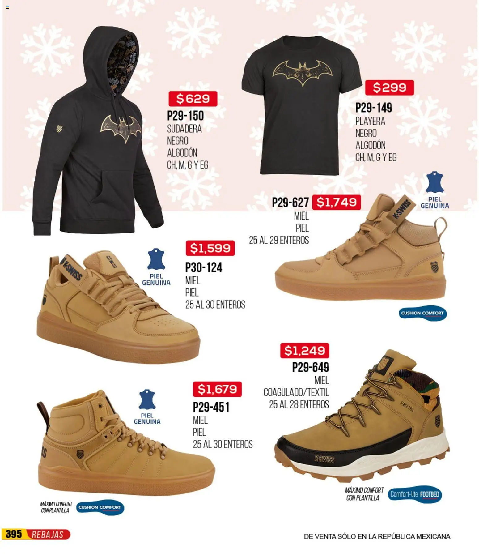 Nuevas ofertas de Cklass válidas en toda la República Mexicana desde el 30.11.2025. ¡Encuentra las mejores ofertas en Cklass catálogo Rebajas Navideñas Ropa! | Página: 653 | Productos: Algodón, Sudadera, Playera