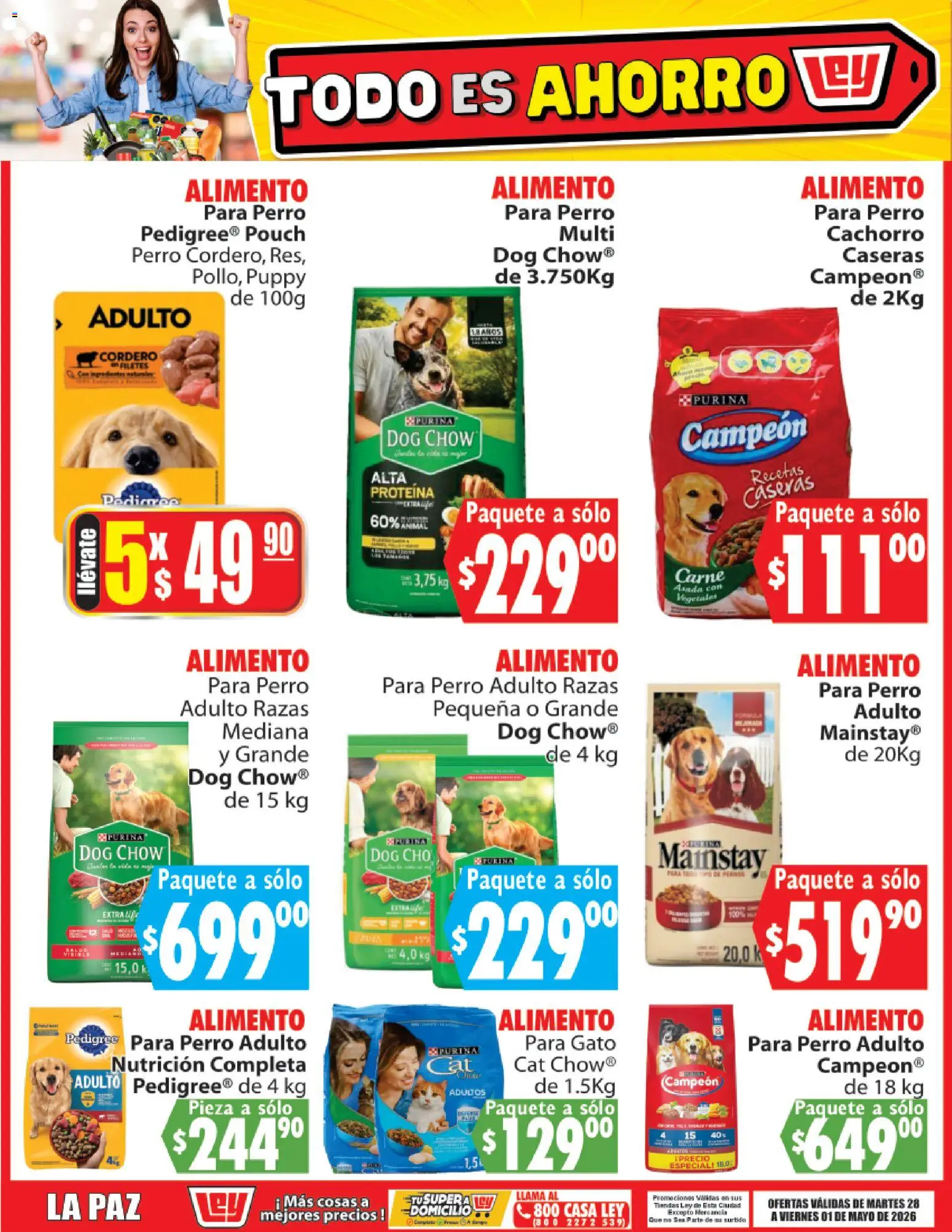 Nuevas ofertas de Casa Ley válidas en toda la República Mexicana desde el 28.04.2026. ¡Encuentra las mejores ofertas en Casa Ley folleto Todo es ahorro! | Página: 11