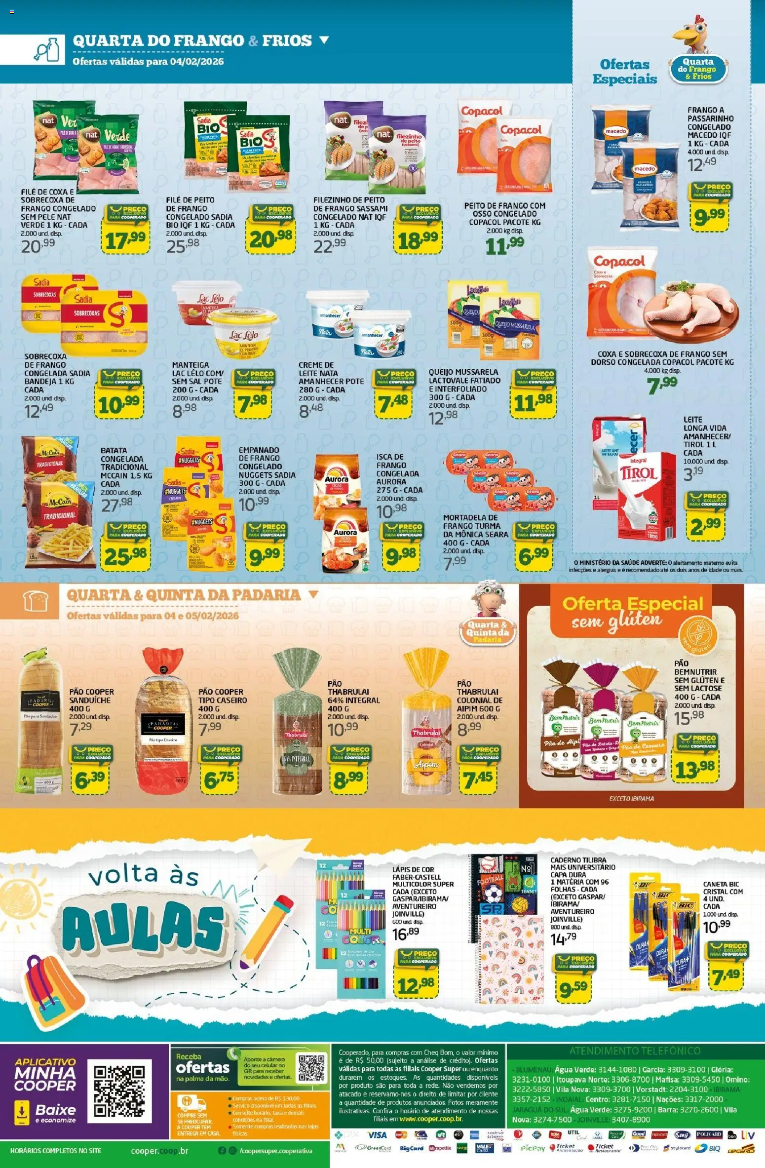 Cooper Folheto - válido de 02.02.2026 | Página: 2 | Produtos: Sanduíche, Creme, Sal, Mussarela
