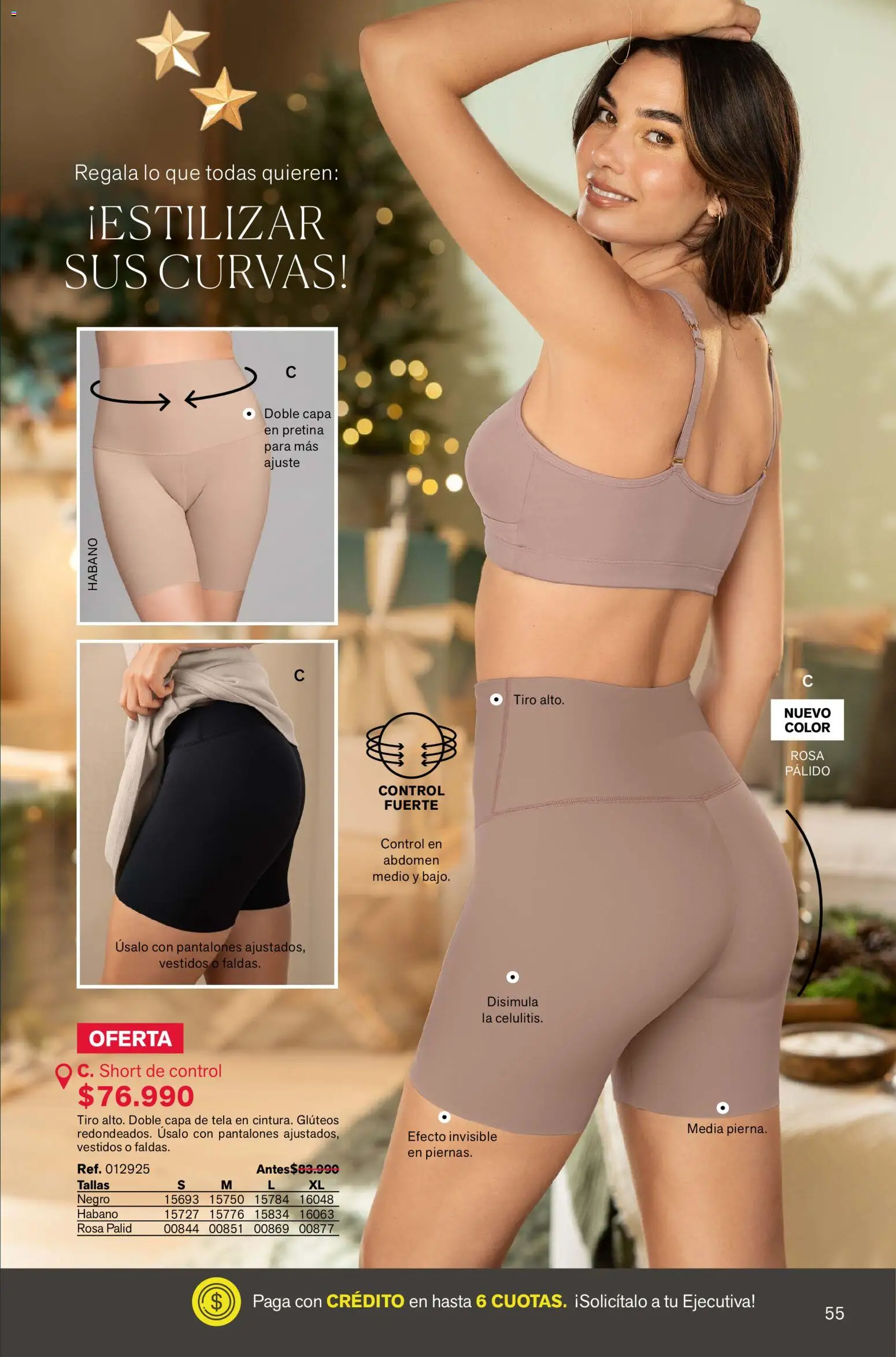 Leonisa revista - valida desde el 13.11.2025 | Página: 55 | Productos: Short, Faldas, Pantalones