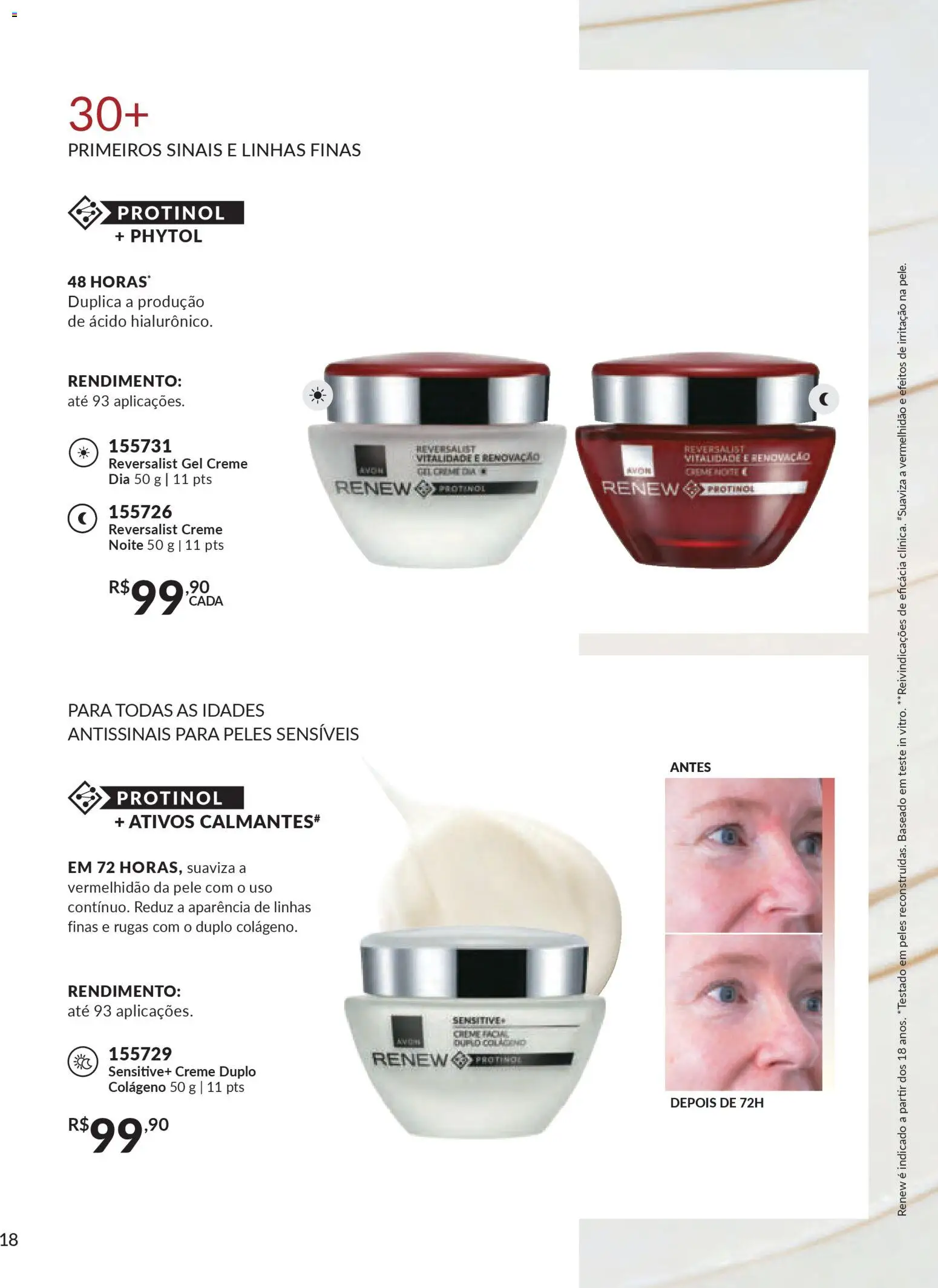 Avon Folheto - válido de 15.01.2026 | Página: 18 | Produtos: Colágeno, Creme