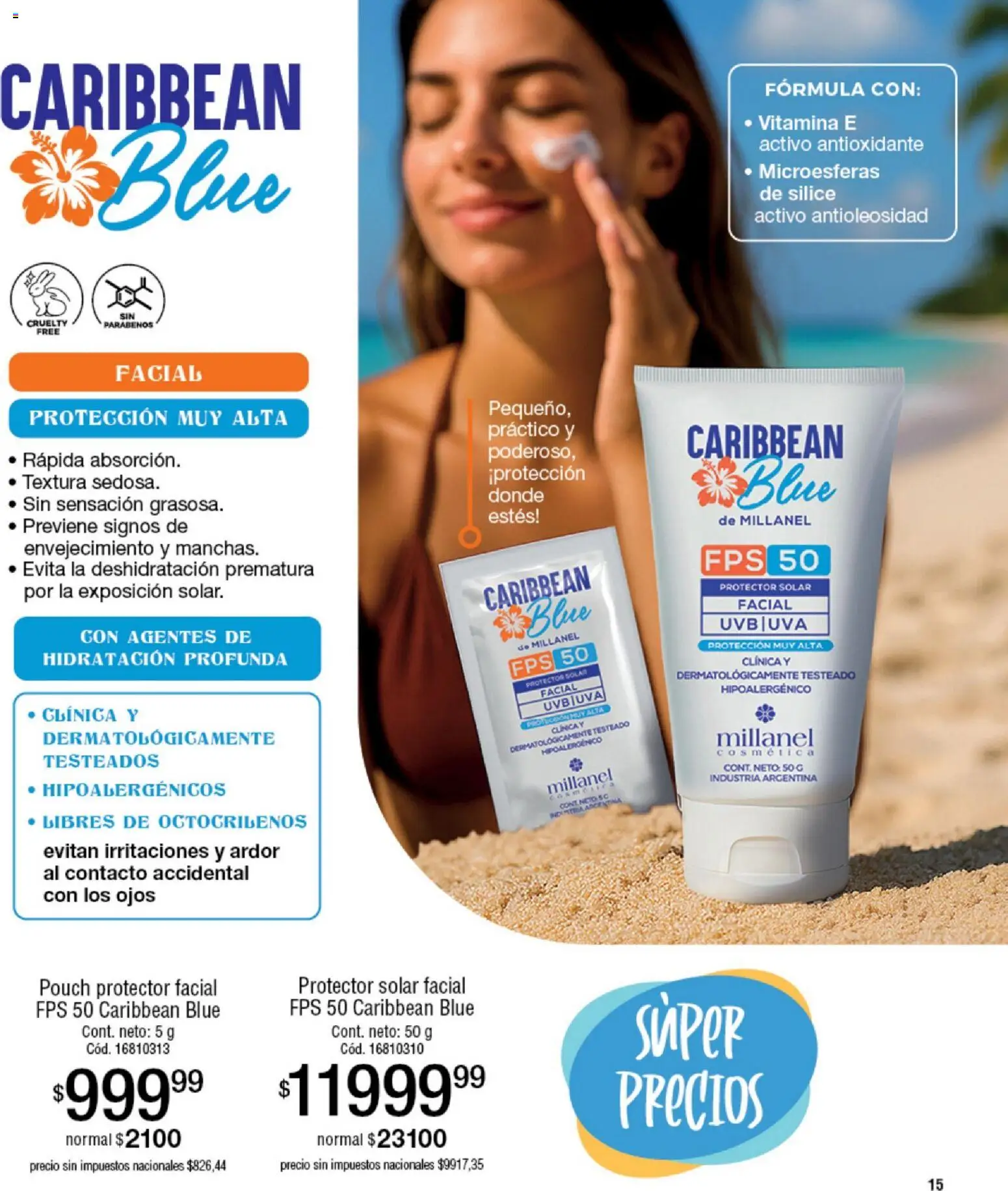 Millanel - Catálogo │ válido desde el 02.02.2026 | Página: 15 | Productos: Protector solar