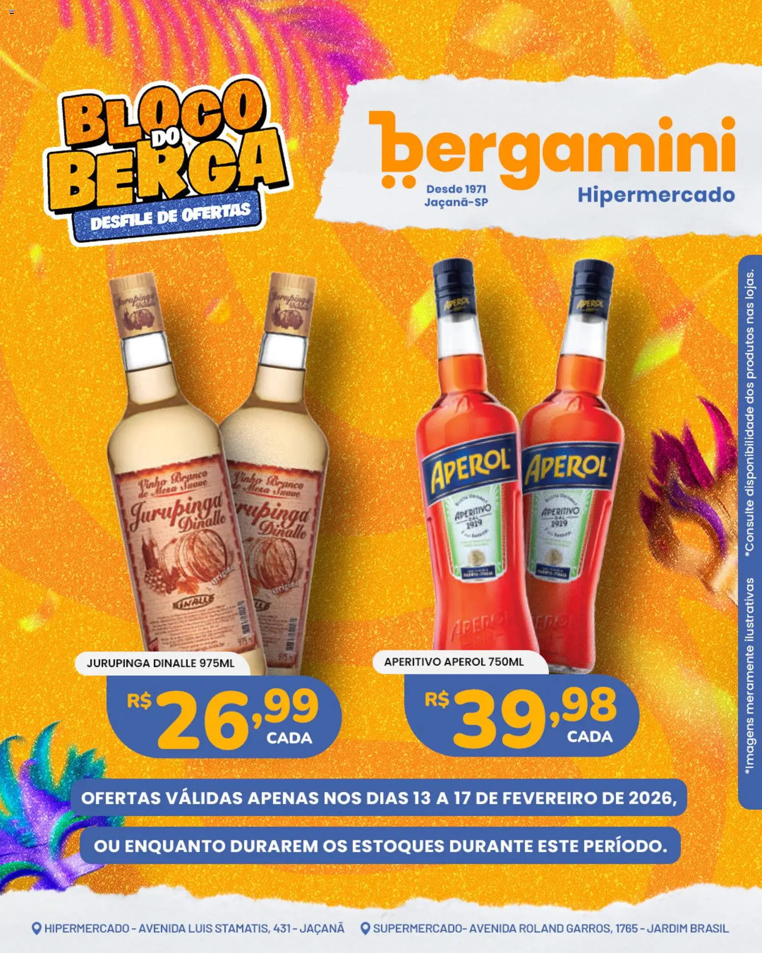 Supermercado Bergamini Folheto - válido de 13.02.2026 | Página: 15 | Produtos: Vinho