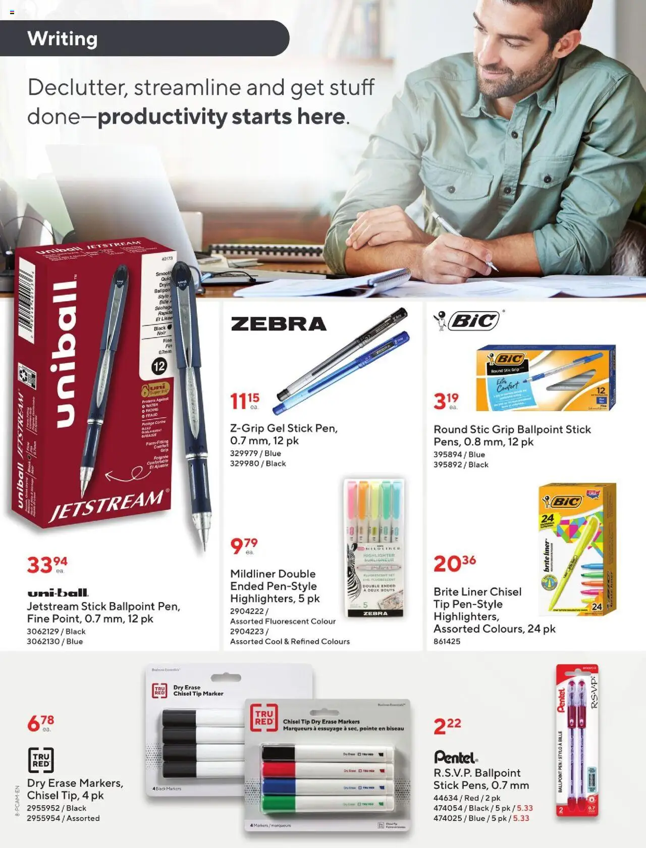 Staples flyer valid from 05.09.2025 | Page: 8 | Products: Highlighter