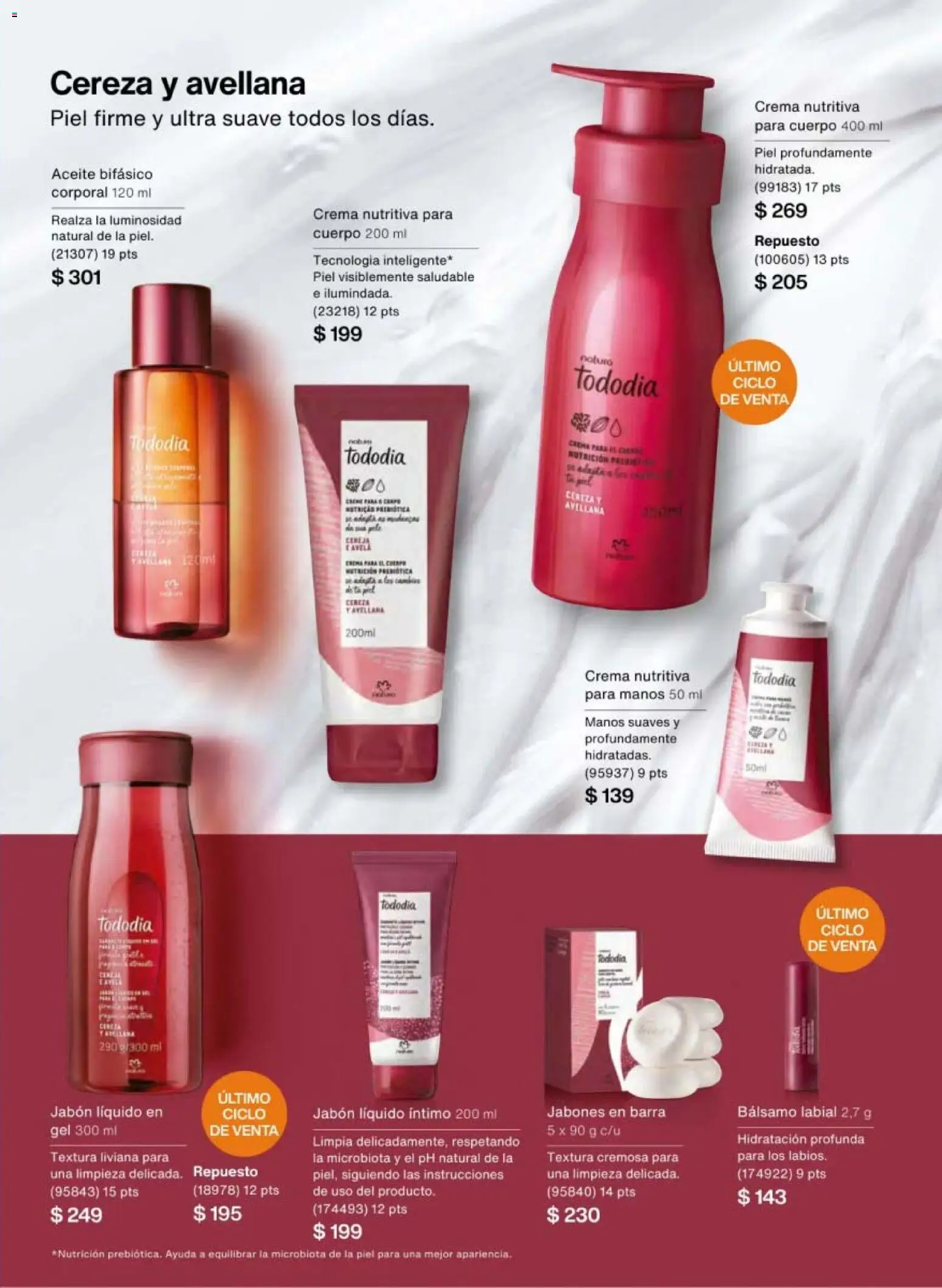 Nuevas ofertas de Natura válidas en toda la República Mexicana desde el 10.01.2026. ¡Encuentra las mejores ofertas en Natura campaña 2 2026! | Página: 141 | Productos: Jabón líquido, Crema, Barra, Jabón