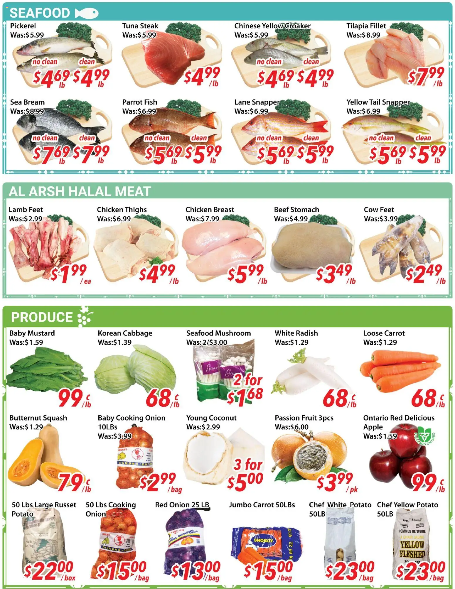 Ample Food Market flyer valid from 31.10.2025 | Page: 2 | Products: Beef, Carrot, Bag, Chicken