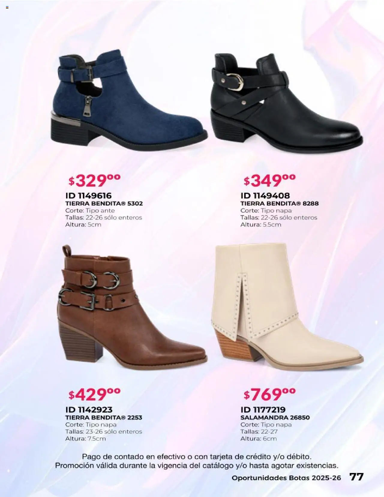 Nuevas ofertas de Price Shoes válidas en toda la República Mexicana desde el 25.06.2025. ¡Encuentra las mejores ofertas en Price Shoes catálogo Oportunidades Botas! | Página: 77 | Productos: Botas