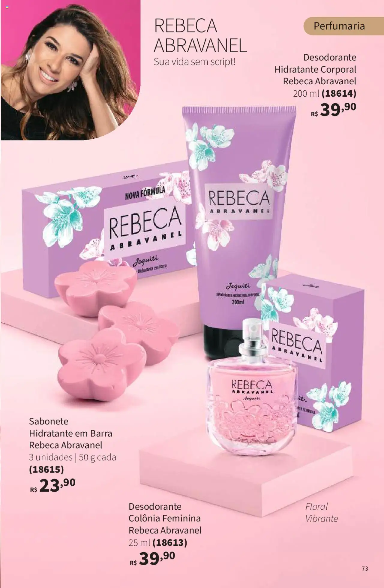 Jequiti Folheto - válido de 19.09.2025 | Página: 73 | Produtos: Hidratante corporal, Desodorante, Sabonete