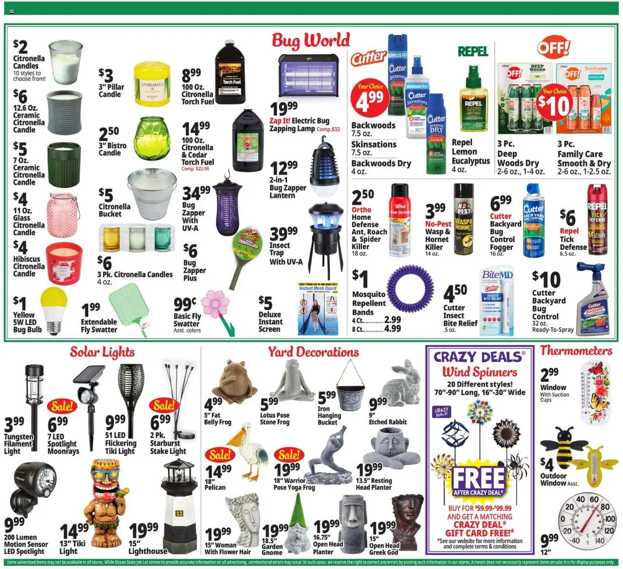 Ocean State Job Lot Weekly Ad - valid from 14.08.2025 | Page: 6 | Products: Sensor, Lemon, Cutter, Iron